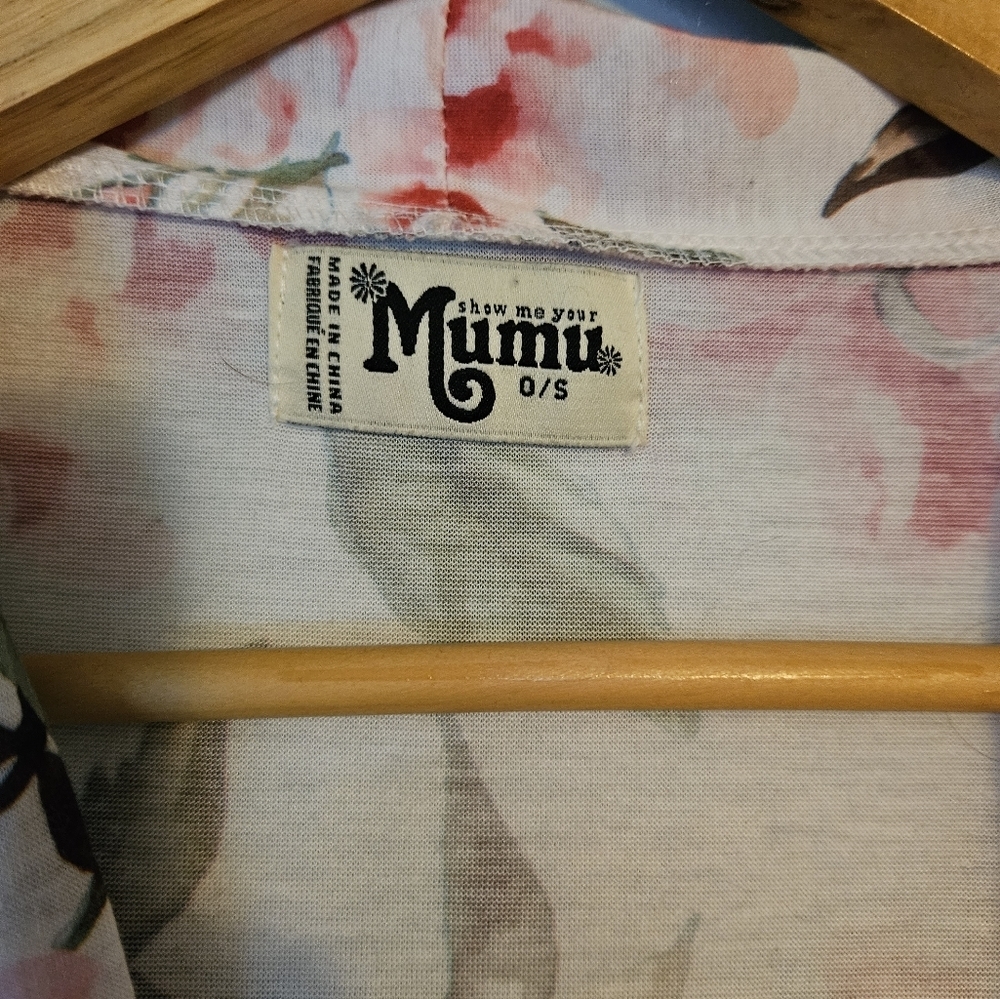 Show Me Your MuMu Foral Kimono size O/S - Picture 4 of 5